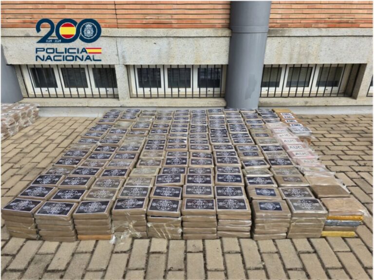 Incautados 873 kilos de cocaína y detenidos cinco traficantes en Marbella