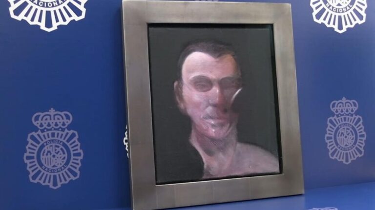 Detenido en Madrid por la receptación de un cuadro de Francis Bacon valorado en 5 millones de euros