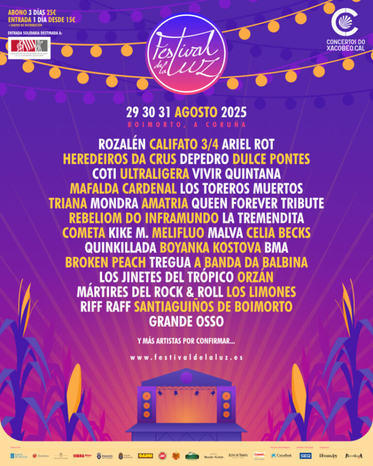 Boimorto acoge el Festival de la Luz 2025 con una cosecha de música, solidaridad y sostenibilidad