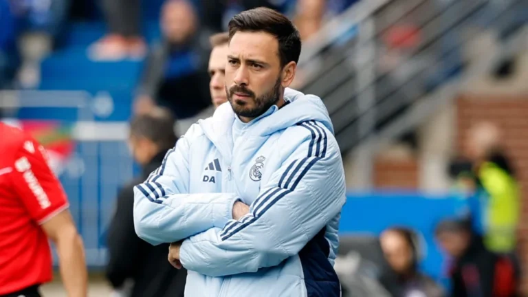 Davide Ancelotti analiza la victoria ante el Alavés: “Nos refuerza mentalmente para lo que viene”