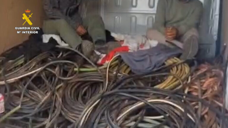 Caen 21 miembros de la "Mafia del Cobre" tras una macrooperación de la Guardia Civil