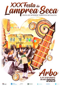 La Capital Mundial de la Lamprea, Arbo, festeja tres décadas de su icónica Festa da Lamprea Seca