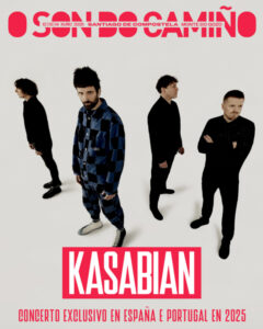 Kasabian sustituirá a Kings of Leon en O Son do Camiño 2025 tras la cancelación de su gira