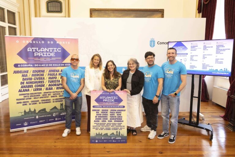 Todo listo para el Atlantic Pride 2025: cartel completo, diversidad y música sin etiquetas