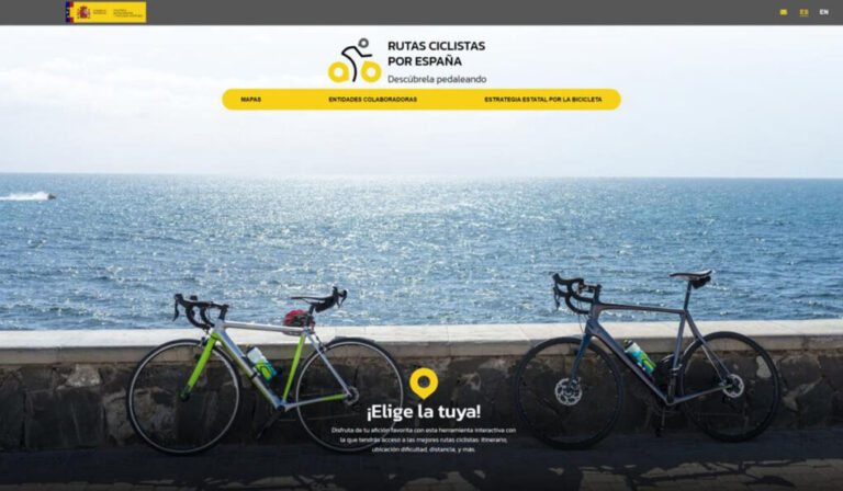 España estrena un portal con más de 11.500 kilómetros de rutas ciclistas para impulsar el cicloturismo