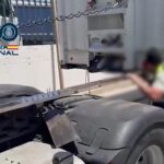 Desmantelado un grupo criminal en Málaga con 360 kilos de hachís ocultos en una caleta de camión