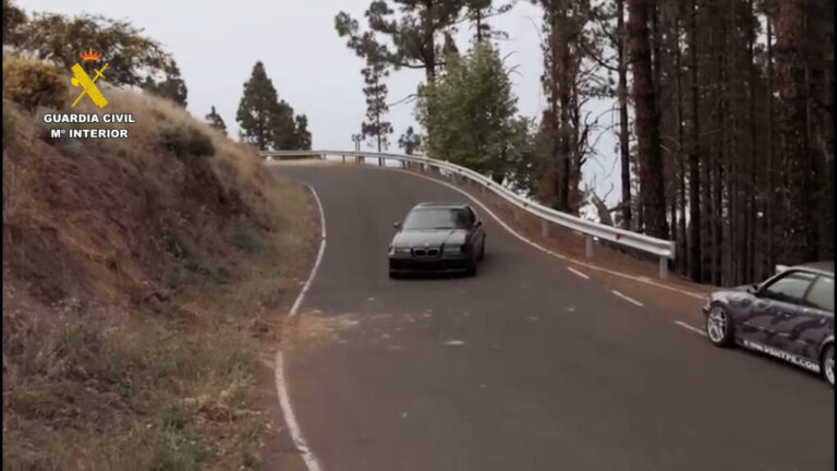 La Guardia Civil identifica a jóvenes que practicaban “drifting” de forma temeraria en Gran Canaria