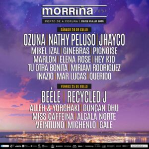 Beéle se une al cartel del Morriña Festival 2025 y actuará el 25 de julio