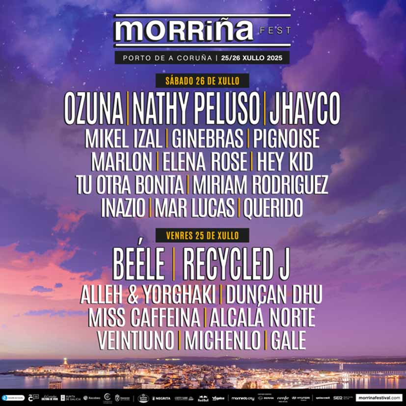 Beéle se une al cartel del Morriña Festival 2025 y actuará el 25 de julio