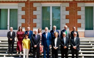 El Rey recibe al Comité Ejecutivo de la Federación Española de Bancos de Alimentos
