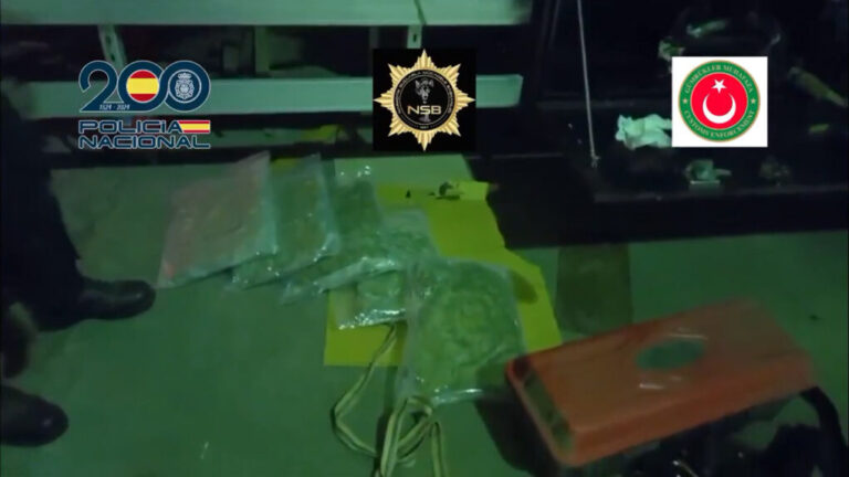 Desarticulada una red internacional de tráfico de heroína y marihuana entre Turquía y España