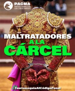 PACMA exige prisión efectiva para los maltratadores de animales en España