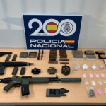 Detenidos en Terrassa con dos armas de guerra y una pistola vinculadas al narcotráfico