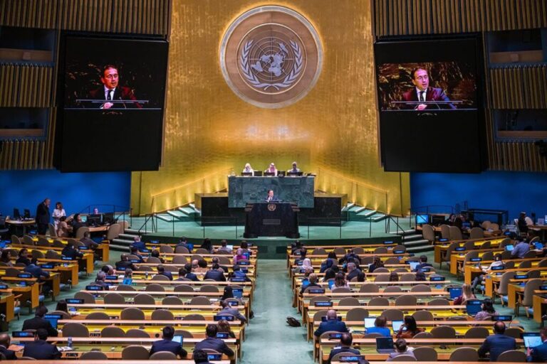 España reafirma su apoyo a Palestina en la ONU: “Por la justicia y por la paz”