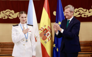 Galicia rinde homenaje a la Princesa de Asturias con la Medalla de Oro por su compromiso y formación militar