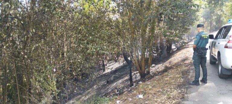 La Guardia Civil de Pontevedra arresta a un vecino de Poio como presunto autor de un incendio
