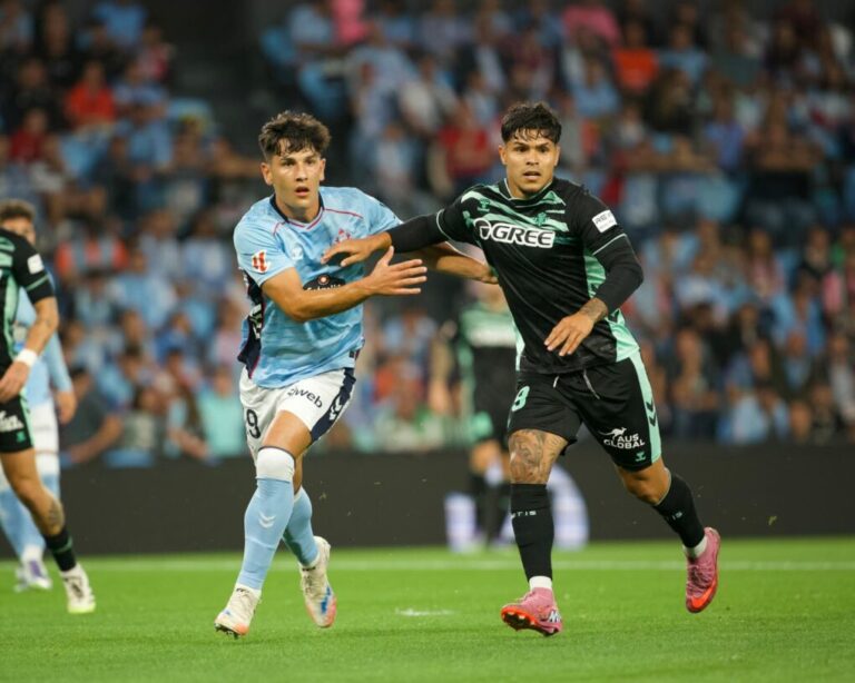 El Celta perdona y el Betis logra sobrevivir con un empate en Vigo (1-1)