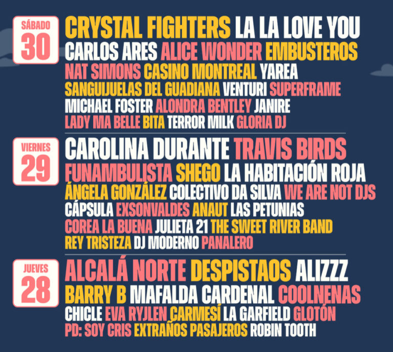 El post-punk de Alcalá Norte se suma al cartel del Festival Gigante en Guadalajara