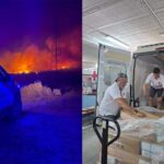 Incendios en España: Cruz Roja gestiona albergues y distribuye más de 6.000 litros de agua