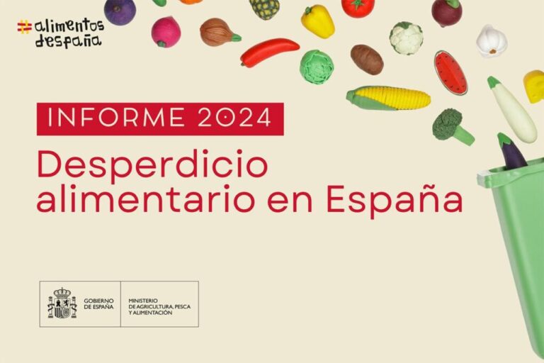 El desperdicio de comida en España cae en 2024: descenso del 4,4% respecto al año anterior