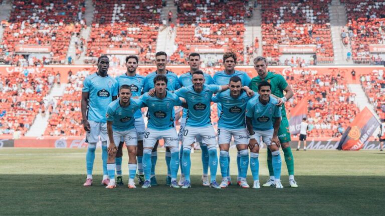 El Celta celebra sus años de historia con un 1-1 frente al Mallorca en Son Moix