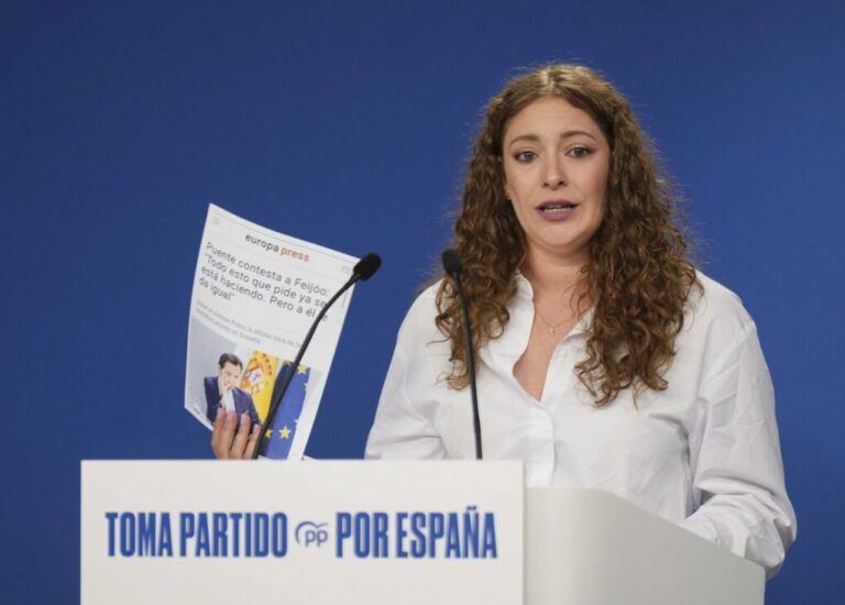 La diputada Ester Muñoz acusa a Sánchez de polarizar con los incendios y reclama más medios del Ejército