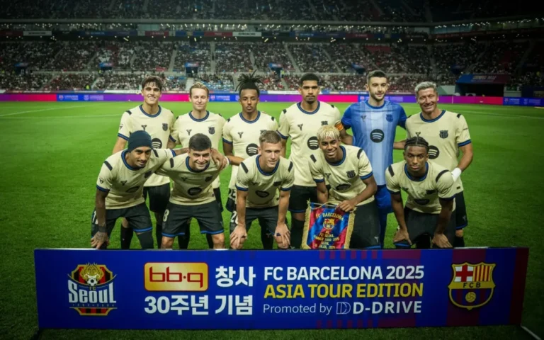 Festival goleador del Barça en Seúl: 3-7 al FC Seoul