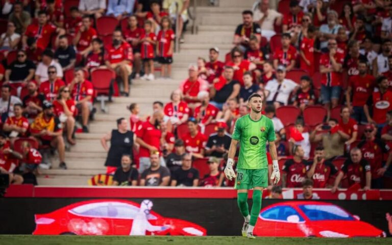 El guardameta Joan Garcia deslumbra en su primer partido