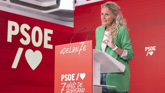 Montse Mínguez defiende la gestión de Sánchez y critica a Feijóo como “cuentacuentos y cuentavotos”