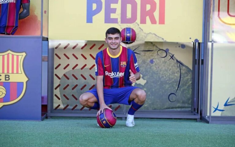 Se cumplen cinco años de la llegada de Pedri al FC Barcelona