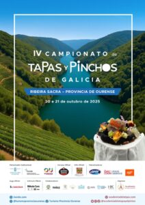 Creatividad y producto local protagonizan el Campeonato de Tapas y Pinchos de Galicia en la Ribeira Sacra