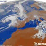 Los restos del huracán Gabrielle llegarán a España este domingo con lluvias, viento y temporal marítimo
