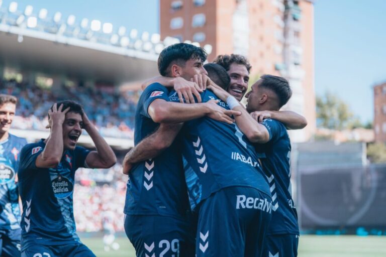 El Celta encadena su quinto empate seguido y mantiene su invicto fuera de casa (Rayo 1-1 Celta)