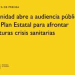 España prepara un Plan Estatal para responder a pandemias y crisis sanitarias graves