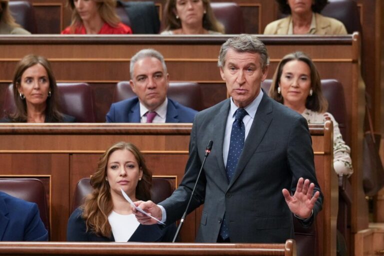 Feijóo reta a Sánchez a decir la verdad en el Senado: “Si no tuviera miedo, convocaría elecciones hoy mismo”