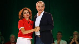 María Jesús Montero y José Luis Rodríguez Zapatero cargan contra el PP por su gestión en Andalucía y reivindican la sanidad pública