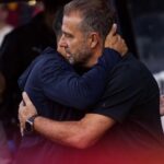 Hansi Flick, tras el agónico triunfo ante el Girona: “Vamos primeros y es una buena situación”