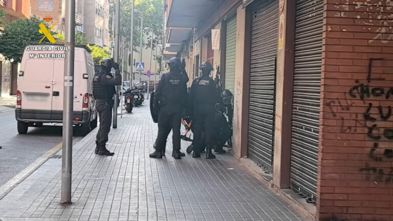 La Guardia Civil recupera nueve toneladas de mercancía tras desarticular una organización criminal de robos en camiones