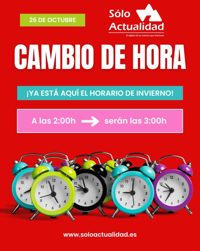 Esta madrugada dormimos una hora más: España entra en el horario de invierno 2025