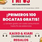 PAPOS aterriza en Santiago de Compostela: fiesta, DJs y los 100 primeros bocatas gratis