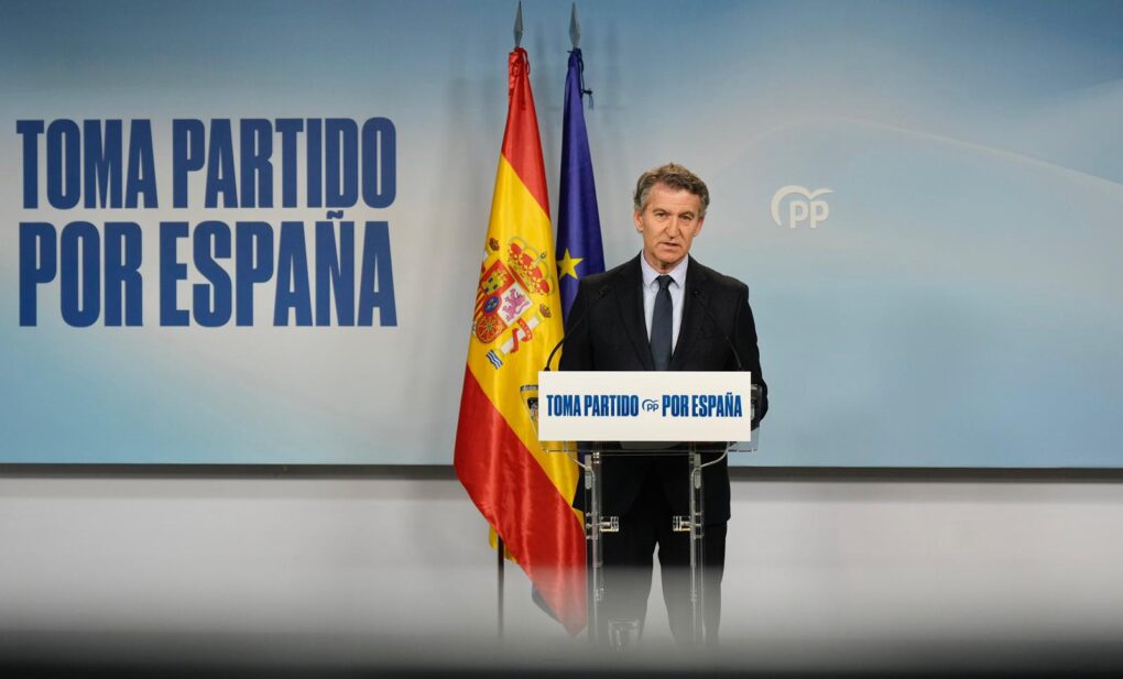 Feijóo estalla tras el caso Ábalos y cita a los españoles en la calle: “La manzana podrida es Sánchez”