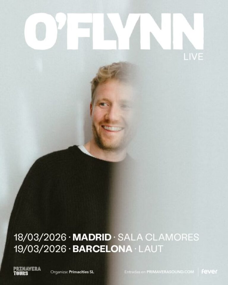 Del Boiler Room a los escenarios de Madrid y Barcelona: O’Flynn presenta su nuevo directo en marzo