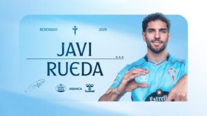 Apuesta firme del Celta: Rueda amplía contrato hasta 2029