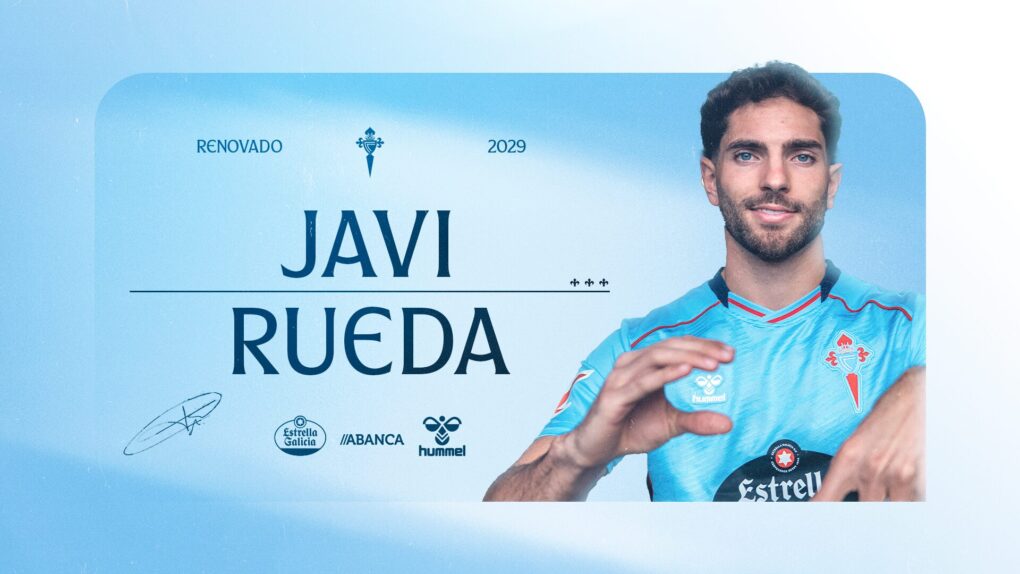 Apuesta firme del Celta: Rueda amplía contrato hasta 2029