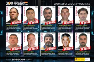 La Policía activa un llamamiento masivo para detener a los fugitivos más buscados