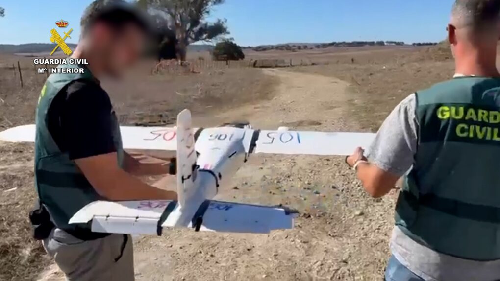 Operación 'Ruche': drones de fabricación casera cruzaban el Estrecho cargados de hachís