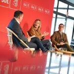 Alegría y Bolaños denuncian la “antipolítica” del PP y su alianza con Vox en las protestas contra el Gobierno