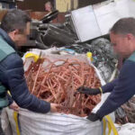 Operación ‘Ibidem’: 18 detenidos por más de 30 robos de cobre y 12 toneladas de material recuperado