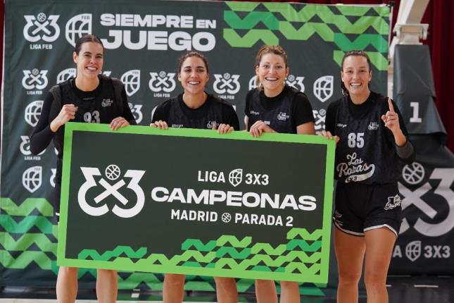 Nuevos reyes del 3x3 FEB: PBL Las Rozas y Valencia Basket brillan en la Caja Mágica