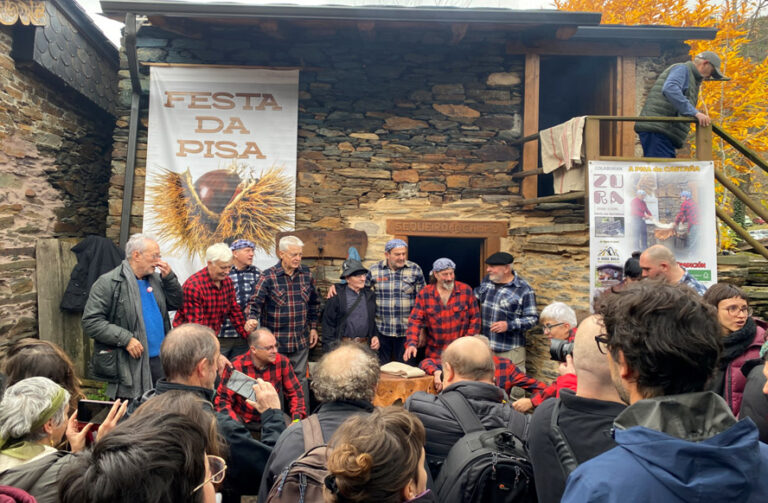 Éxito rotundo de la XXVI Festa da Pisa da Castaña, una de las citas etnográficas más emblemáticas del Courel